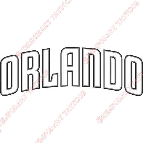 Orlando Magic Customize Temporary Tattoos Stickers NO.1134